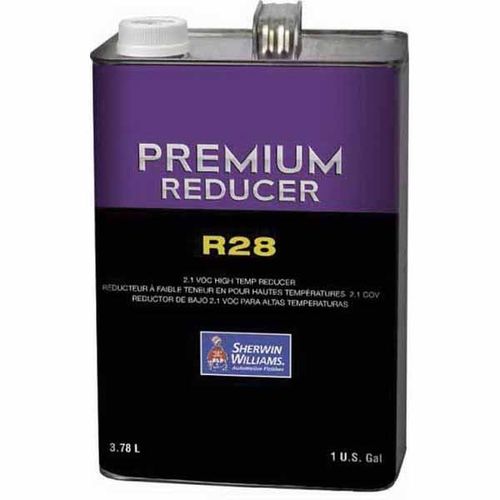 R28-1 Premium 2.1 VOC Reducer, 1 gal Can, Liquid, High Speed/Temperature