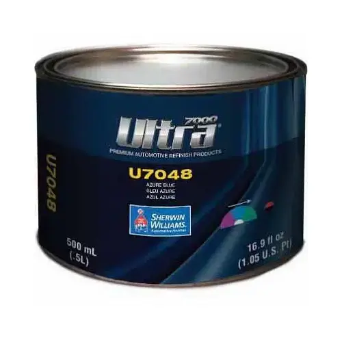 U7048-18 Mixing Toner, 1/2 L Can, Azure Blue