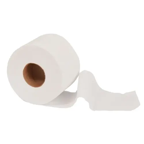 Tork 240616 Bath Tissue Roll, 5 in Dia x 205.33 ft L x 3-3/4 in W, 616, 2 Plys White