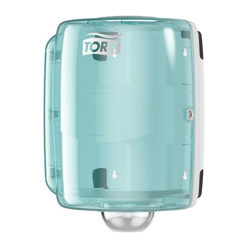 Tork 653020 Maxi Centerfeed Dispenser, 11.9 in L x 17.6 in H x 12.9 in W, Plastic, White