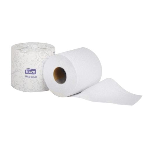 Tork TM1616 Bath Tissue Roll, 4.35 in Dia x 156-1/4 ft L x 4.38 in W, 500, 2 Plys