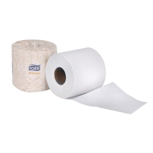 Tork TM6512 Bath Tissue Roll, 4.35 in Dia x 143-3/4 ft L x 3.96 in W, 460, 2 Plys