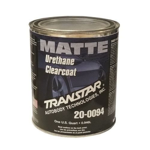 Urethane Clearcoat, 1 qt Can, Matte, 4:1 Mixing