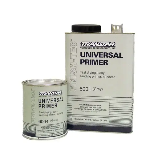 Universal Primer, 1 qt Can, Gray, 1:1-1 1/2 Mixing, 388 sq-ft/gal at 1 mil Coverage