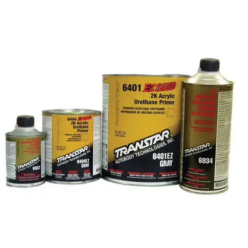 2K Acrylic Urethane Primer, 1 gal Can, Gray, 4:1:1 Mixing, 511 sq-ft/gal at 1 mil Coverage