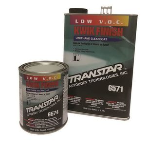 TRANSTAR 6571 2.1 Low VOC Clearcoat, 1 gal Can, Kwik, 4:1 Mixing