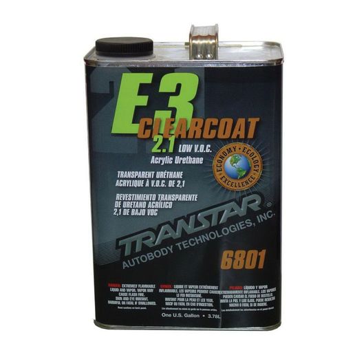 E3 Clearcoat, 1 gal Can, Clear