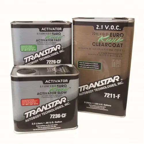 2.1 Low VOC Clearcoat, 5 L Can, Euro, 2:1 Mixing