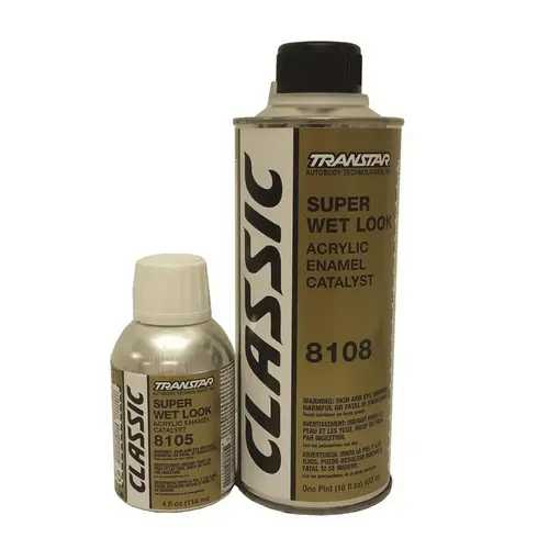 Acrylic Enamel Catalyst, 1/4 pt Can, Clear