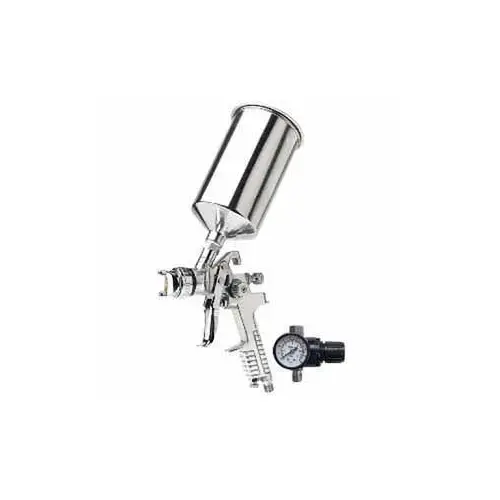 HVLP Gravity Feed Spray Gun, 1.4 mm Nozzle, 1000 mL Container