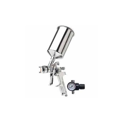 HVLP Gravity Feed Spray Gun, 2.3 mm Nozzle, 1000 mL Container