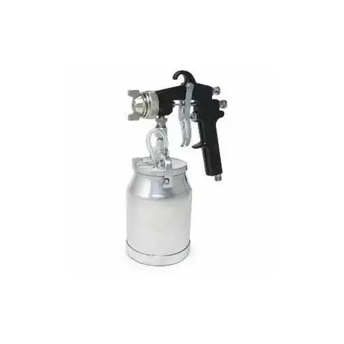 Siphon Feed Production Spray Gun, 1.8 mm, 1 L, Aluminum