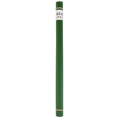 Polyvance R12-01-03-GN Welding Rod, 1/8 in Dia x 12 in L, Round, HDPE, Green