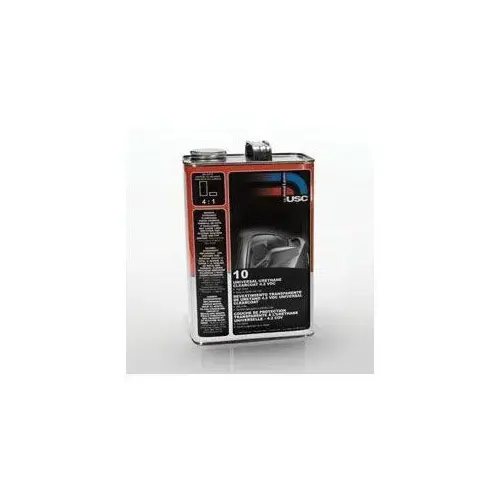 10 Universal High-Build Urethane Clear Coat, 1 gal, 4:1 Mixing
