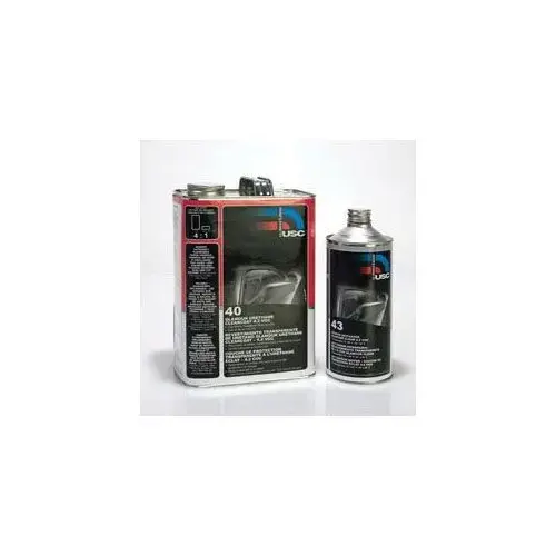 40 High-Build Glamour Urethane Clear Coat, 1 gal, 4:1 Mixing