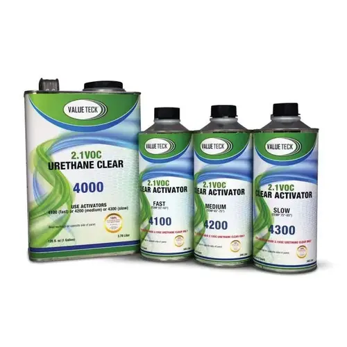 Value Teck VT-4200-4 4200-4 Medium Activator, 1 qt Clear