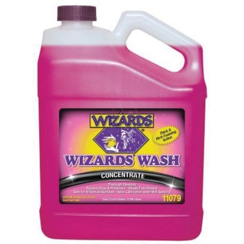 WIZARDS 11079 Super Concentrated Car Wash, 1 gal, Translucent Pink, Liquid
