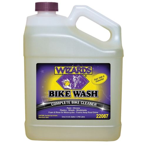 WIZARDS 22087 Bike Wash, 1 gal, Yellowish Brown, Liquid