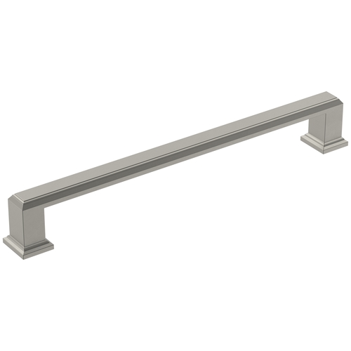 Appoint 7-9/16" Center to Center Cabinet Pull Satin Nickel Finish