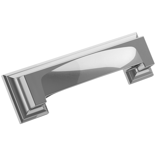 Appoint 3" and 3-3/4" Center to Center Cabinet Cup Pull Bright Chrome Finish