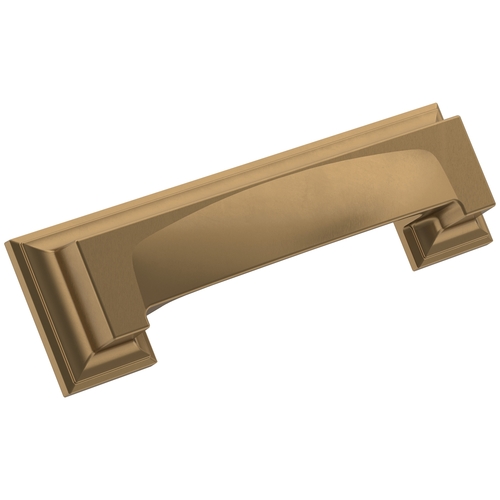 Appoint 3" and 3-3/4" Center to Center Cabinet Cup Pull Champagne Bronze Finish