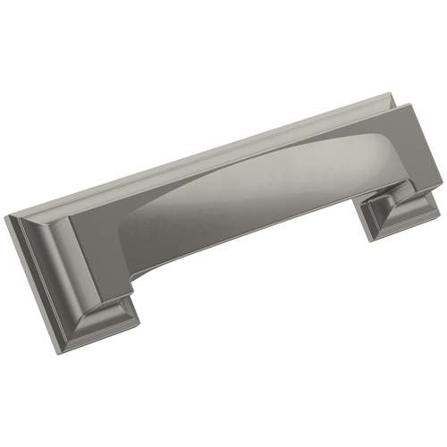 Appoint 3" and 3-3/4" Center to Center Cabinet Cup Pull Satin Nickel Finish