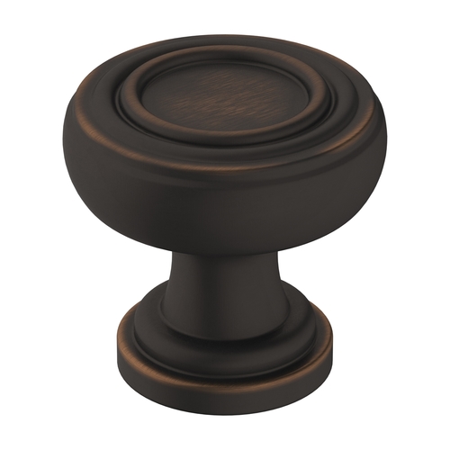 Ville 1-1/8" Diameter Cabinet Knob Oil Rubbed Bronze Finish