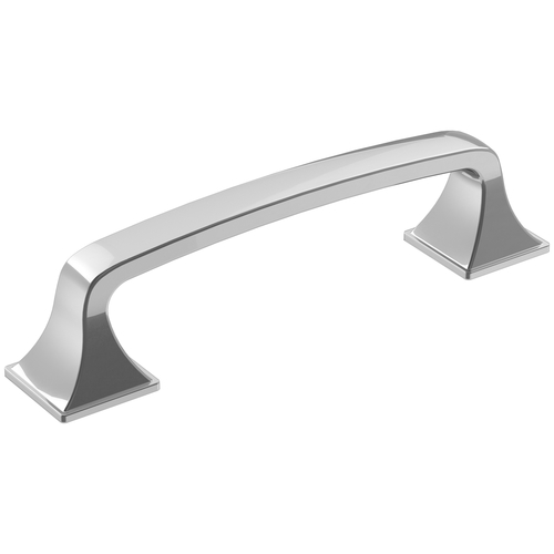 Ville 3-3/4" Center to Center Cabinet Pull Bright Chrome Finish