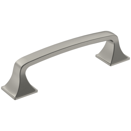 Ville 3-3/4" Center to Center Cabinet Pull Satin Nickel Finish