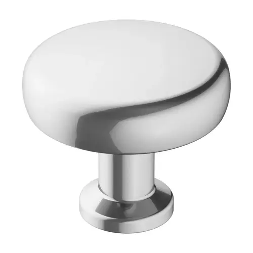 Factor 1-1/4" Diameter Cabinet Knob Bright Chrome Finish