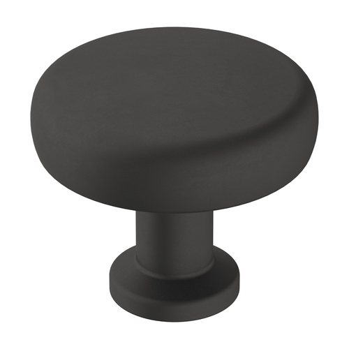 Factor 1-1/4" Diameter Cabinet Knob Matte Black Finish