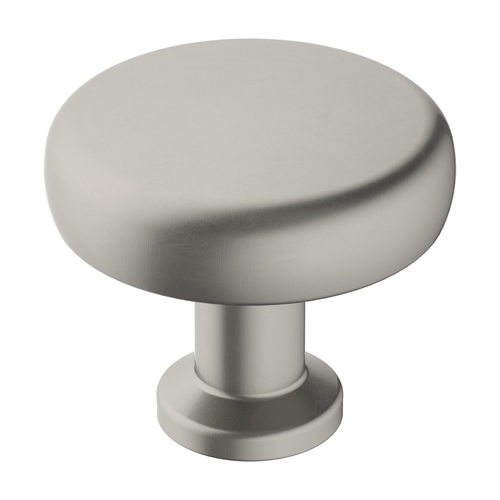 Factor 1-1/4" Diameter Cabinet Knob Satin Nickel Finish