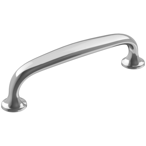 Renown 3-3/4" Center to Center Cabinet Pull Bright Chrome Finish