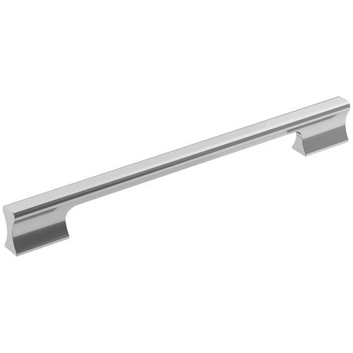 Status 8-13/16" Center to Center Cabinet Pull Bright Chrome Finish