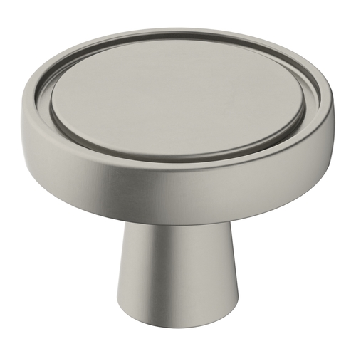 Destine 1-3/8" Diameter Cabinet Knob Satin Nickel Finish