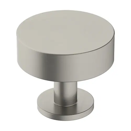 Radius 1-1/4" Diameter Cabinet Knob Satin Nickel Finish