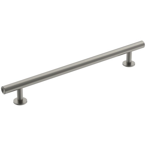 Radius 7-9/16" Center to Center Cabinet Pull Satin Nickel Finish