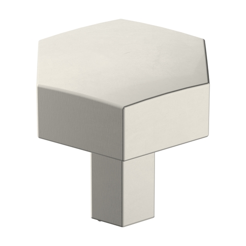 Caliber 1-1/4" Diameter Cabinet Knob Satin Nickel Finish