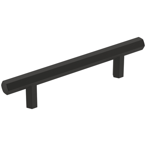 Caliber 3-3/4" Center to Center Cabinet Pull Matte Black Finish