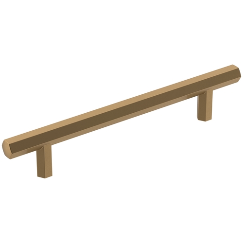 Caliber 5-1/16" Center to Center Cabinet Pull Champagne Bronze Finish