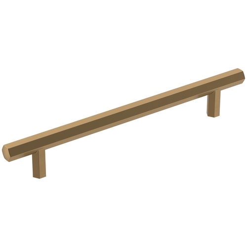 Caliber 6-5/16" Center to Center Cabinet Pull Champagne Bronze Finish