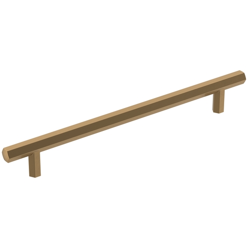 Caliber 7-9/16" Center to Center Cabinet Pull Champagne Bronze Finish