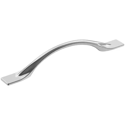 Uprise 5-1/16" Center to Center Cabinet Pull Bright Chrome Finish