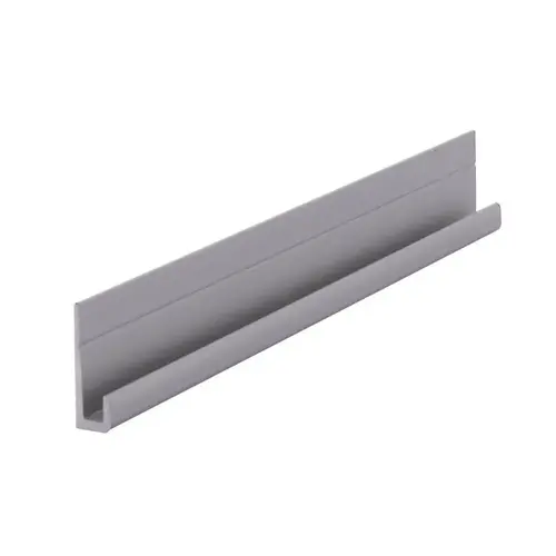 Satin Anodized Aluminum 1/8" "J" Channel 48" Stock Length - pack of 10