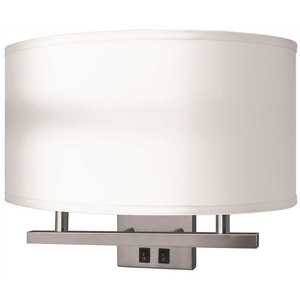 Startex STX-WL463 1L WALL LAMP BRUSH NICKEL