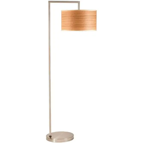 Startex STX-2254FL-B 1L FLOOR LAMP SATIN NICKEL - pack of 2