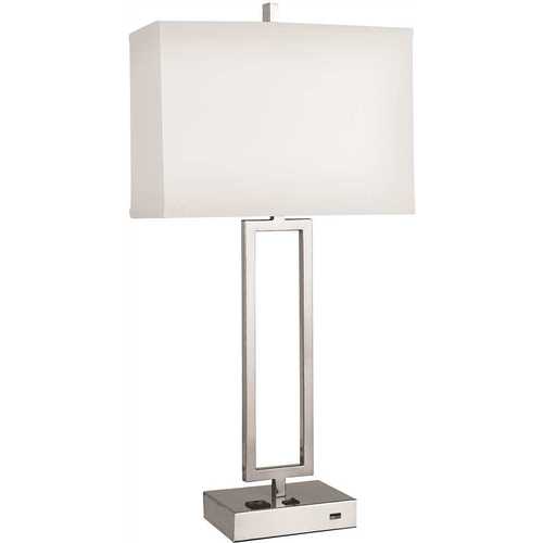 1L TABLE LAMP USB BN - pack of 2