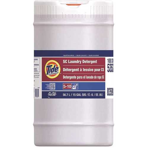 TIDE 003700053532 Professional 15 Gal. Special Conditions Liquid Laundry Detergent