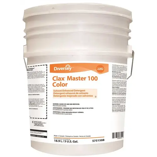 CLAX 95751508 5 Gal. Pail Master 100 22A1 Detergent Clear Blue