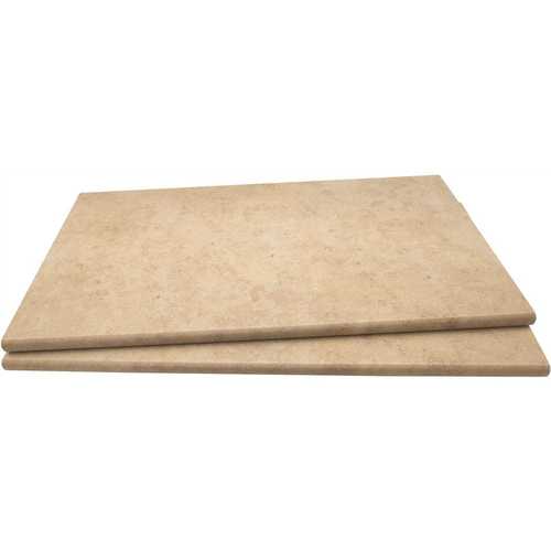 13 in. x 24 in. Petra Beige Porcelain Pool Coping (26-33 sq. ft./Pallet) - pack of 26